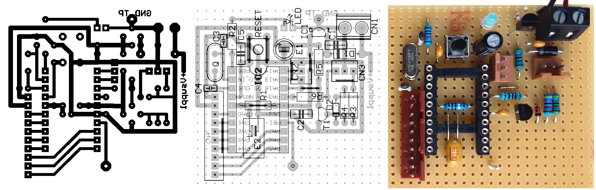F042 TSSOP20 PCB layout