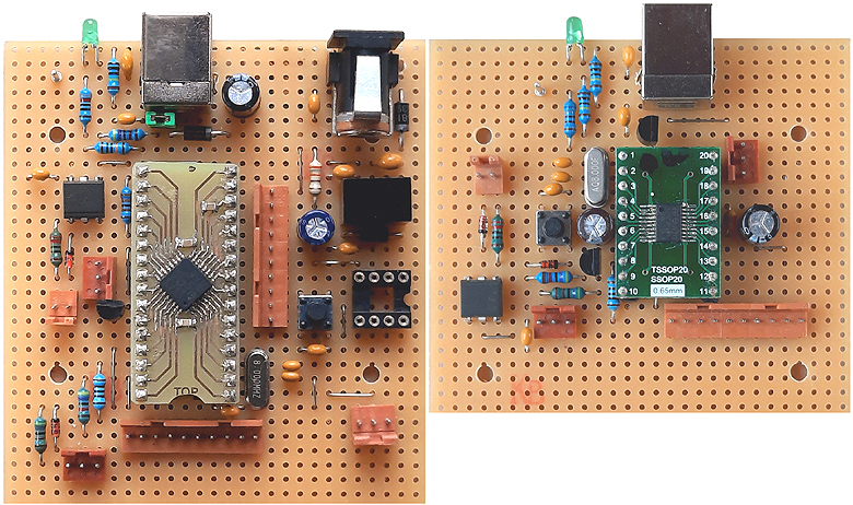 Veroboard compatible PCB designs