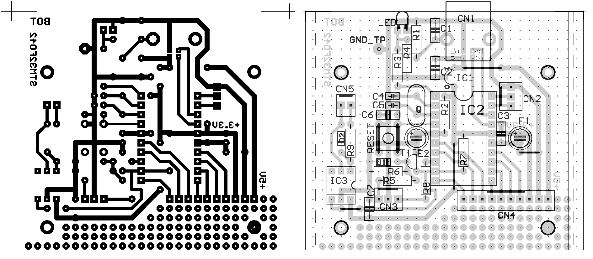 F042 TSSOP20 PCB layout