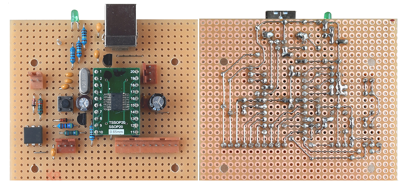 F042 TSSOP Veroboard photo